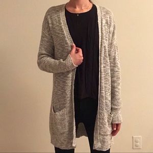 Heathered Grey Cardigan with Pockets- Target
